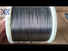 Fio di nichel puro resistente alla corrosione con struttura cristallina cubica centrata sulla faccia
