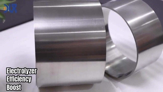Aumenta l'efficienza dell'elettrolizzatore con le strisce NiCr