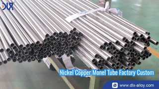 Monel 400 K500 Tubo senza saldatura Tubo in nichel anticorrosione dell'acqua di mare