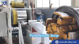 Striscia di nichel puro antiossidante con spessore e larghezza personalizzati, per nuova energia, prodotti chimici ed elettronici