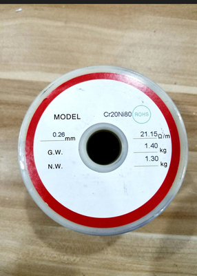 Prezzo buon Cavo di resistenza di riscaldamento elettrico del nicromo 80 di Chrome Cr20Ni80 del nichel in linea