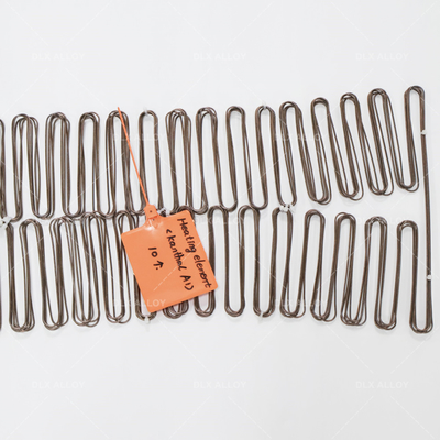 Prezzo buon Resistenza alla corrosione FeCrAl Lega di nichel e cromo Resistenza elettrica Calore Flat Wire in linea
