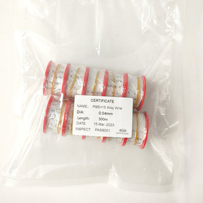 Prezzo buono 0.05mm-3mm Platinum Rhodium Thermocouple Bare Wire con certificazione IEC 60584 e ISO9001 per applicazioni ad alta temperatura in linea