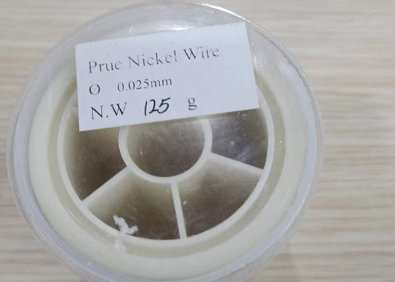Prezzo buon 99,9% cavo puro 0,025 millimetro Np2 del nichel dal prezzo franco fabbrica in linea