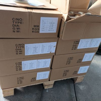 Prezzo buono 0.025mm Fuso di filo di lega di nichel solido ad alta resistenza alla corrosione in linea