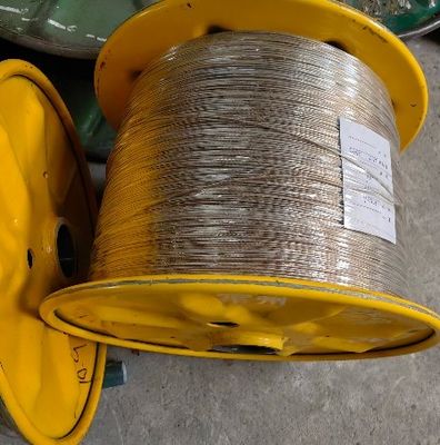 Prezzo buon Cable termopare di tipo J di diametro 0,7 mm conduttore singolo / a fili per una misurazione accurata della temperatura in linea