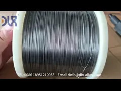 Fio di nichel puro resistente alla corrosione con struttura cristallina cubica centrata sulla faccia